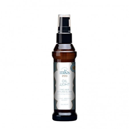 Argano aliejumi praturtintas MKS eco (Marrakesh) OIL LIGHT LIGHT BREEZE lengvas aliejus ploniems plaukams, 60 ml.