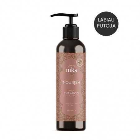 MKS eco (Marrakesh) NOURISH SHAMPOO ISLE OF YOU plaukus maitinantis šampūnas