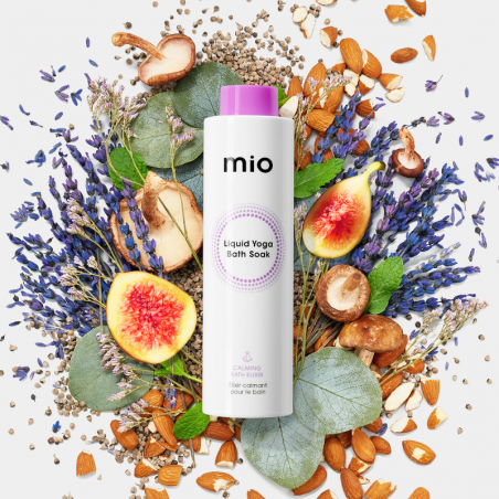 mio LIQUID YOGA BATH SOAK atpalaiduojantis vonios skystis, 200 ml.