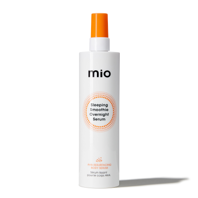 mio SLEEPING SMOOTHIE naktinis kūno serumas su AHA rūgštimis, 200 ml.