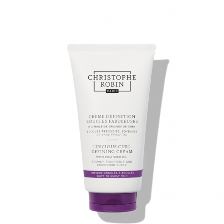 Christophe Robin LUSCIOUS CURL DEFINING CREAM garbanų formavimo kremas, 150 ml.