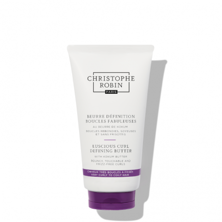 Christophe Robin LUSCIOUS CURL DEFINING BUTTER garbanų formavimo sviestas, 150 ml.