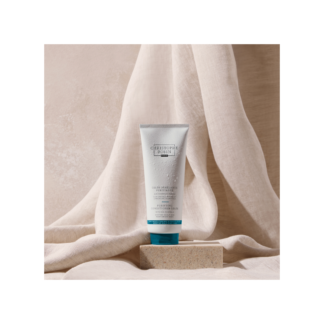 Profesionalus Christophe Robin PURIFYING CONDITIONER GELEE kondicionierius su jūros mineralais, 200 ml.