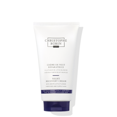 Christophe Robin Night Recovery Cream naktinis atkuriantis kremas plaukams, 150 ml.