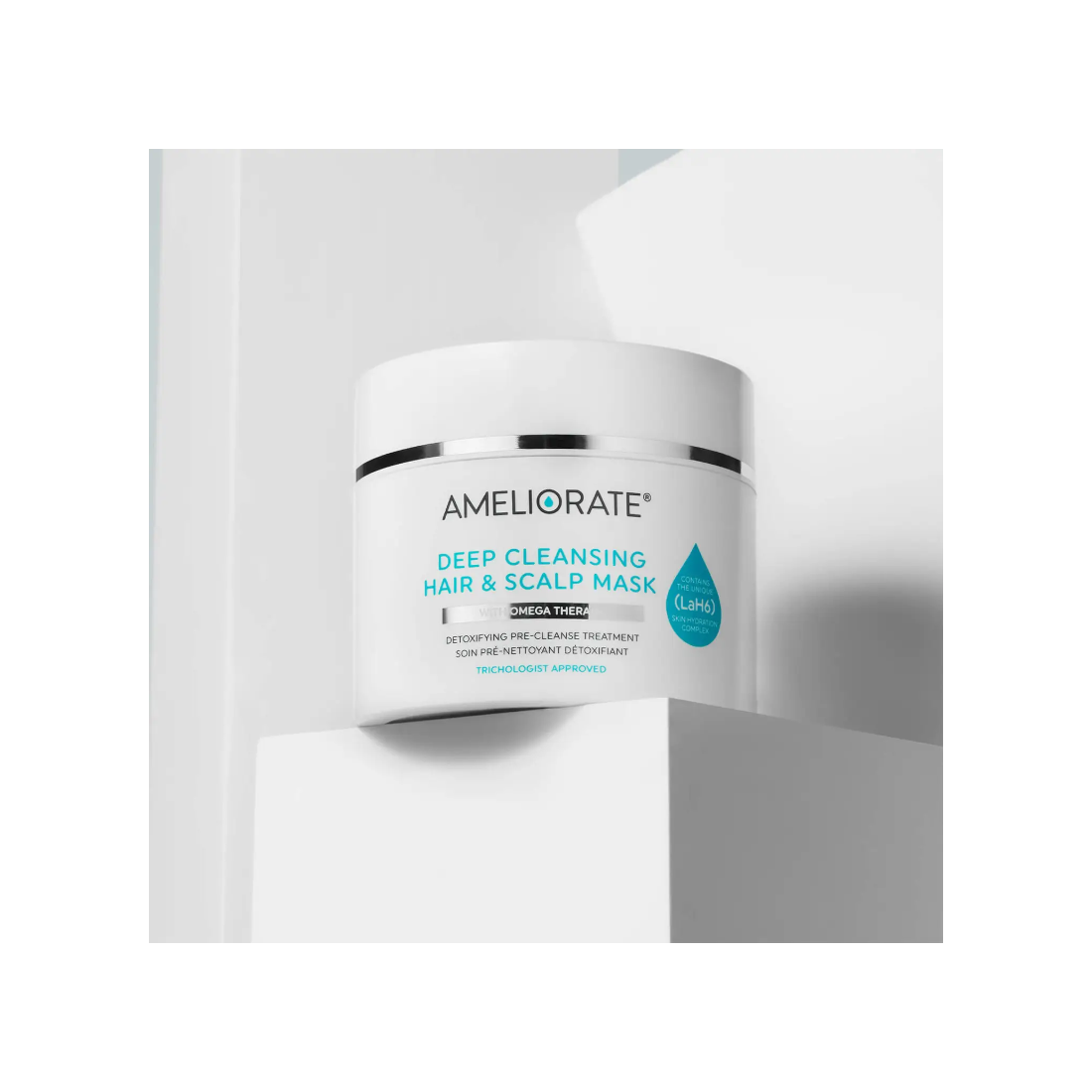 AMELIORATE Deep Cleansing Hair & Scalp Mask giliai valanti galvos ir plaukų kaukė, 225 ml.