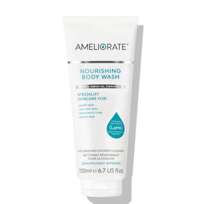 AMELIORATE Nourishing Body Wash maitinantis kūno prausiklis, 200 ml.