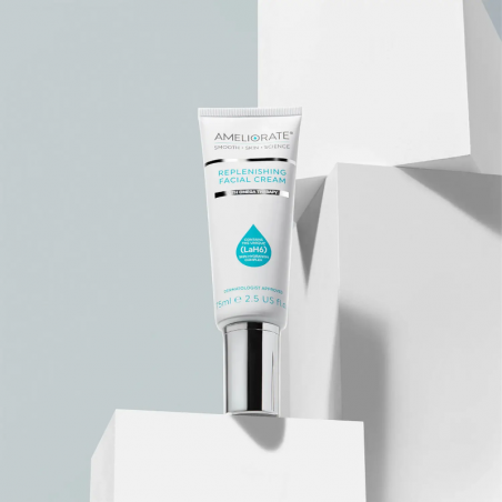 AMELIORATE Replenishing Facial Cream drėkinantis veido kremas sausai, jautriai odai, 75 ml.