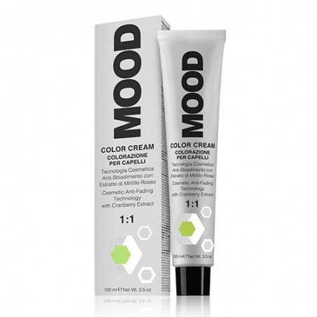 Profesionalūs, ilgalaikiai MOOD Color Cream 12.0 Super Blonde plaukų dažai, 100 ml.