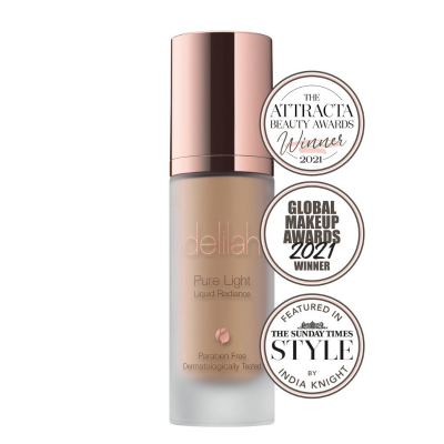 delilah PURE LIGHT LIQUID RADIANCE švytėjimo suteikianti priemonė, 30 ml.