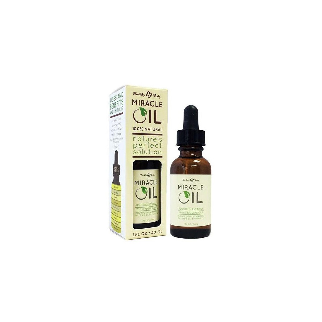 Sudirgusiais odai raminti skirtas Miracle Oil daugiafunkcinis aliejukas, 30 ml.