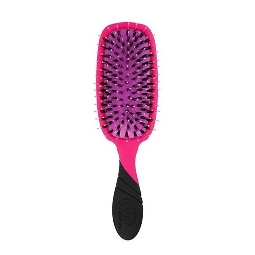 WETBRUSH PRO SHINE ENHANCER plaukų šepetys su šerno šereliais, rožinis